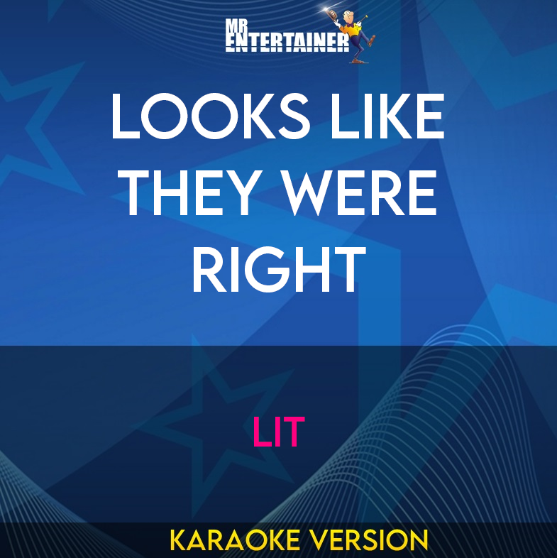 Looks Like They Were Right - Lit (Karaoke Version) from Mr Entertainer Karaoke