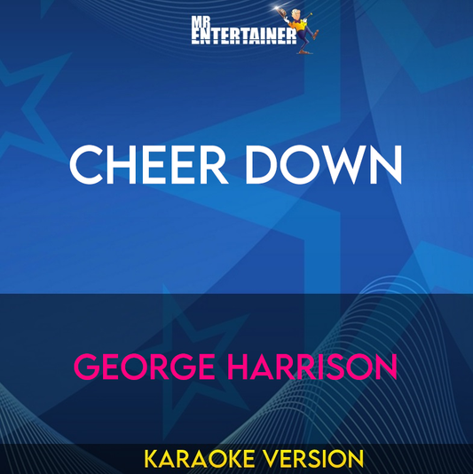 Cheer Down - George Harrison (Karaoke Version) from Mr Entertainer Karaoke