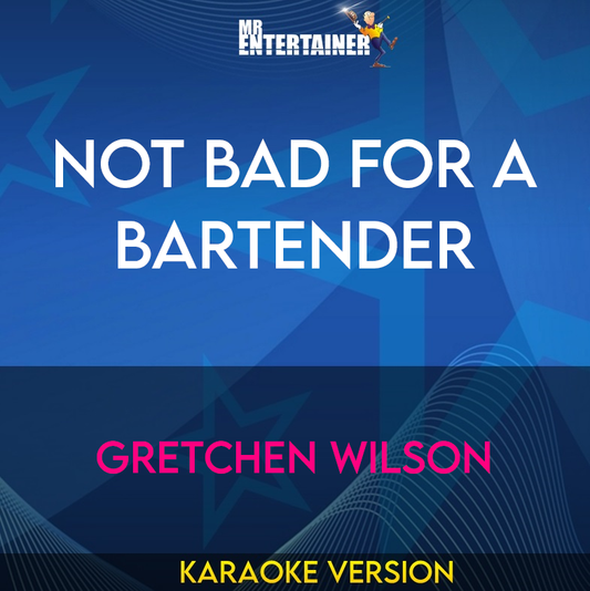 Not Bad For A Bartender - Gretchen Wilson (Karaoke Version) from Mr Entertainer Karaoke