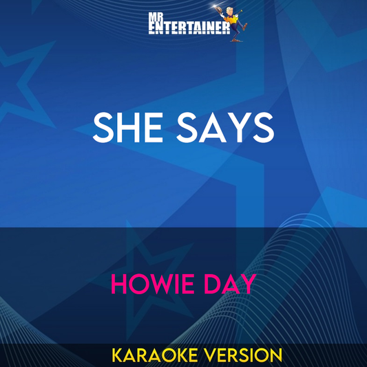 She Says - Howie Day (Karaoke Version) from Mr Entertainer Karaoke