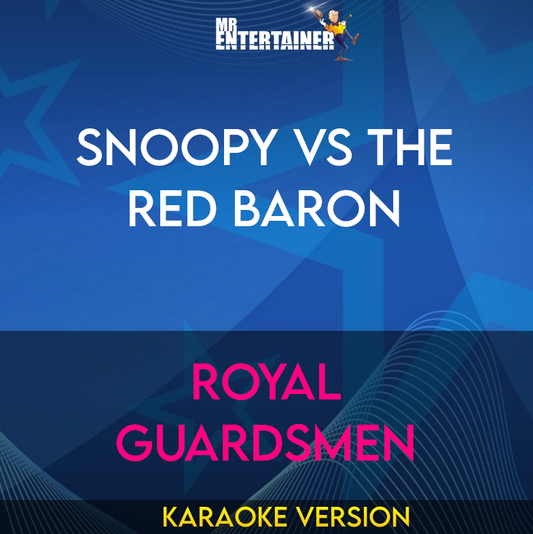Snoopy Vs The Red Baron - Royal Guardsmen (Karaoke Version) from Mr Entertainer Karaoke
