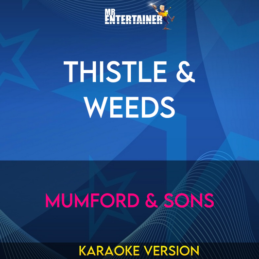 Thistle & Weeds - Mumford & Sons (Karaoke Version) from Mr Entertainer Karaoke
