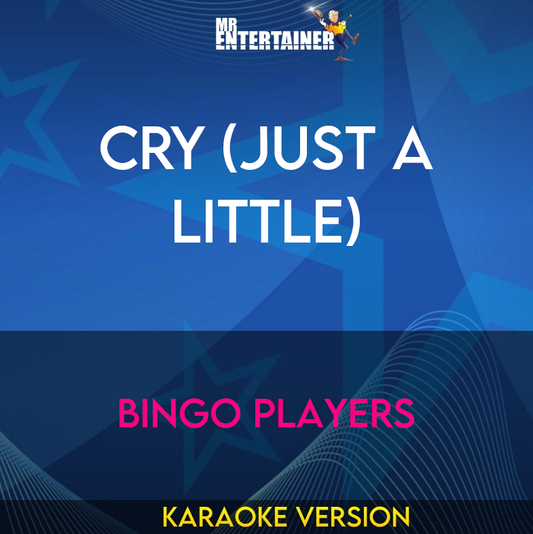 Cry (just A Little) - Bingo Players (Karaoke Version) from Mr Entertainer Karaoke