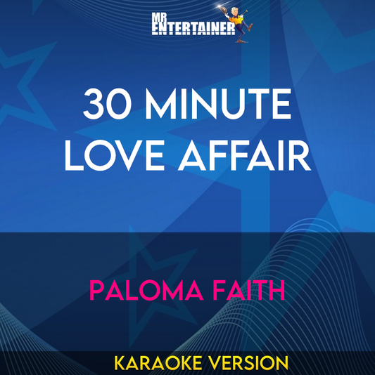 30 Minute Love Affair - Paloma Faith (Karaoke Version) from Mr Entertainer Karaoke