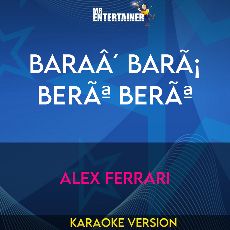 Bara Bara Bere Bere - Alex Ferrari (Karaoke Version) from Mr Entertainer Karaoke