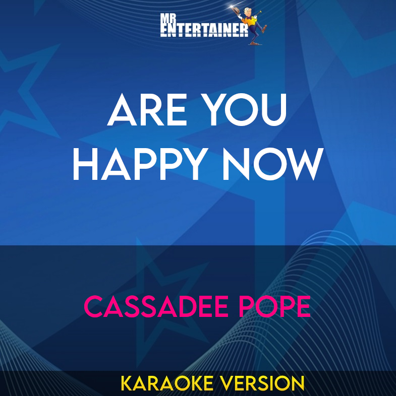 Are You Happy Now - Cassadee Pope (Karaoke Version) from Mr Entertainer Karaoke