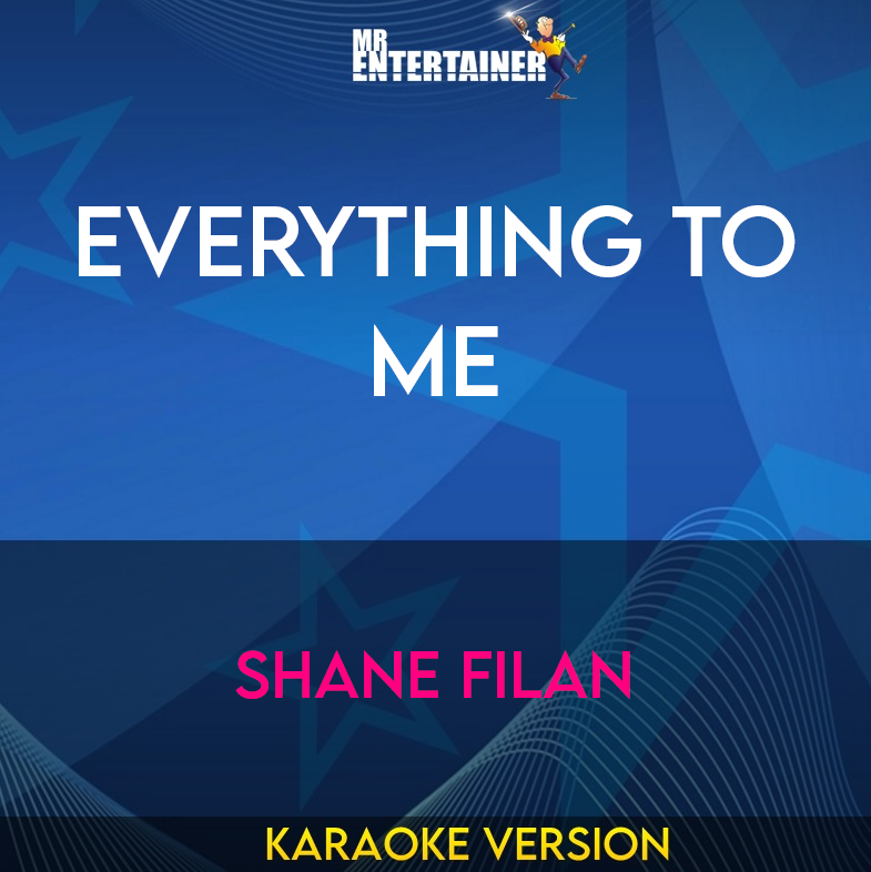 Everything To Me - Shane Filan (Karaoke Version) from Mr Entertainer Karaoke