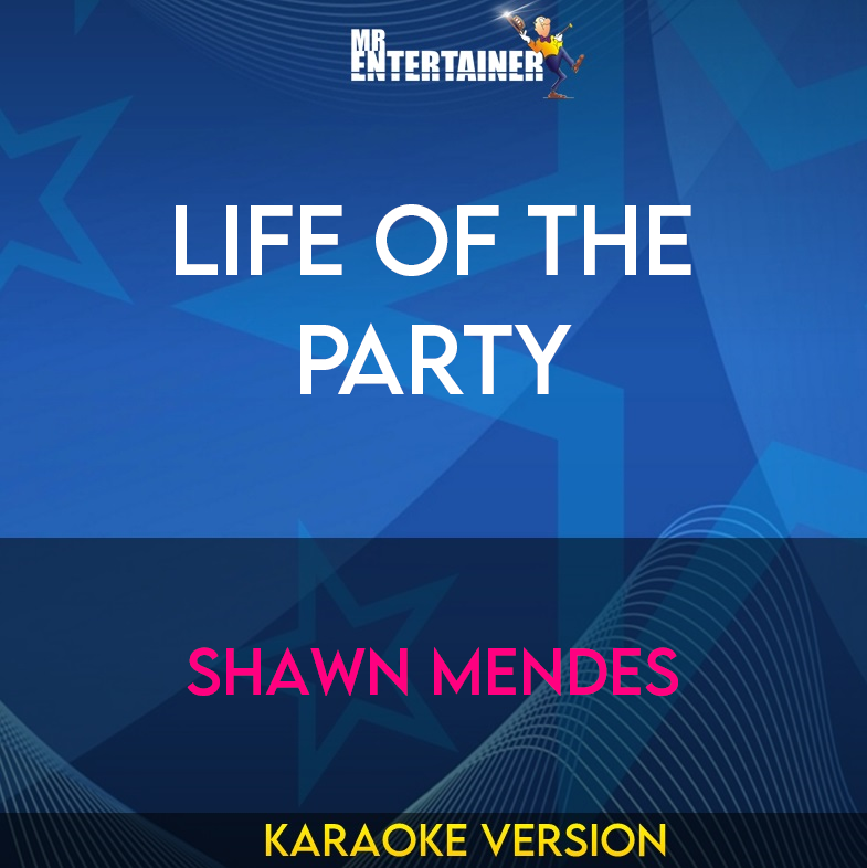 Life Of The Party - Shawn Mendes (Karaoke Version) from Mr Entertainer Karaoke