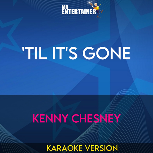 'Til It's Gone - Kenny Chesney (Karaoke Version) from Mr Entertainer Karaoke