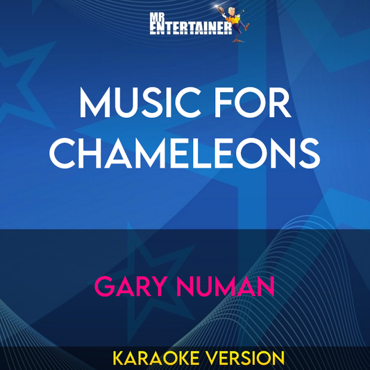 Music For Chameleons - Gary Numan (Karaoke Version) from Mr Entertainer Karaoke