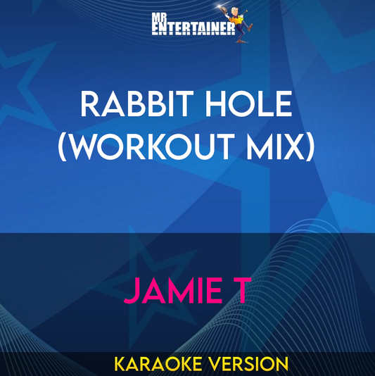 Rabbit Hole (workout mix) - Jamie T (Karaoke Version) from Mr Entertainer Karaoke