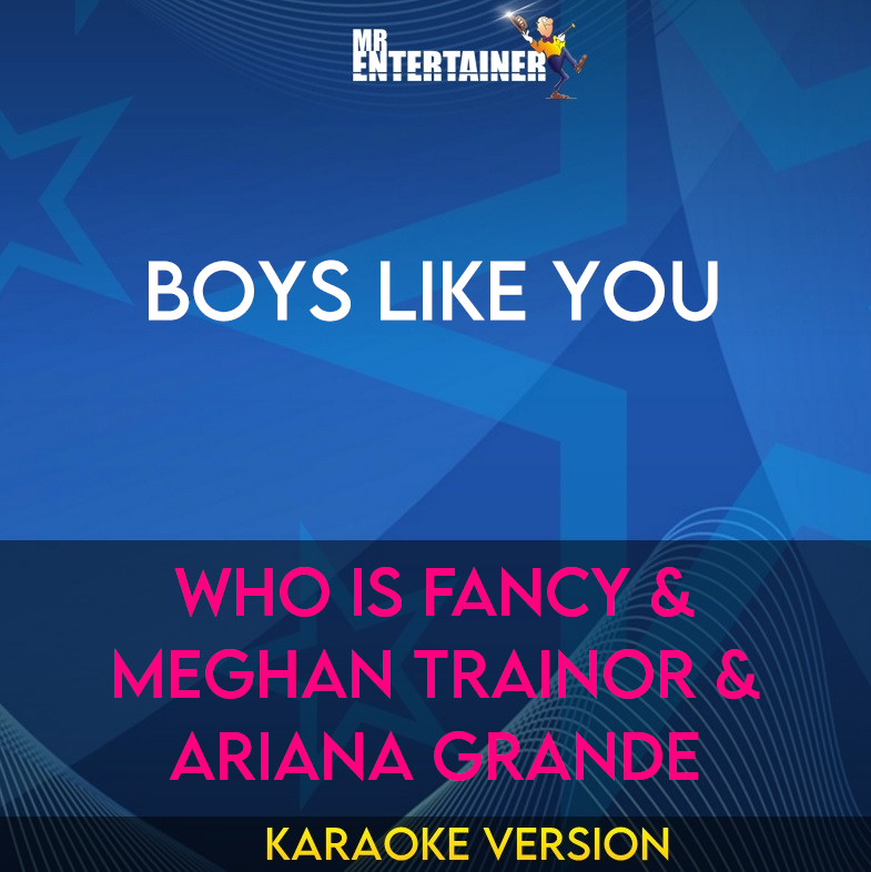 Boys Like You - Who Is Fancy & Meghan Trainor & Ariana Grande (Karaoke Version) from Mr Entertainer Karaoke