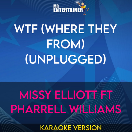 WTF (Where They From) (unplugged) - Missy Elliott ft Pharrell Williams (Karaoke Version) from Mr Entertainer Karaoke