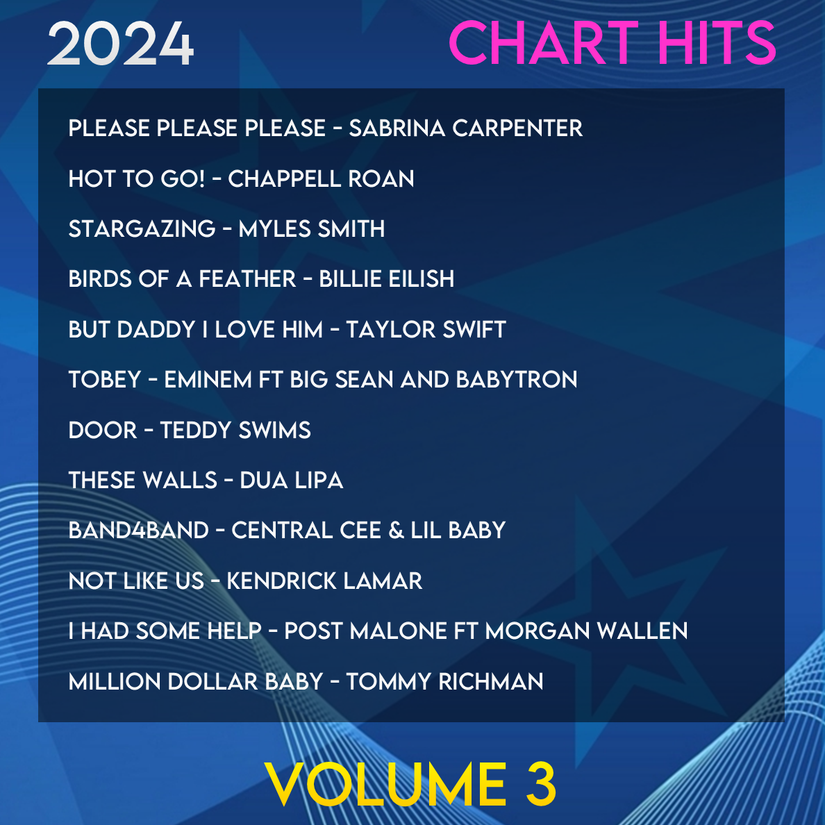 Chart Hits of 2024 Volume 3 (Album)