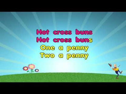 Hot Cross Buns - Nursery Rhyme (Vocal Version)