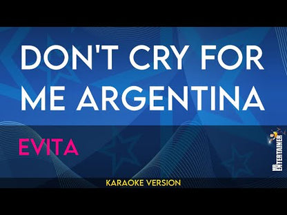 Don't Cry For Me Argentina - Julie Covington & Madonna