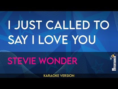 I Just Called To Say I Love You - Stevie Wonder